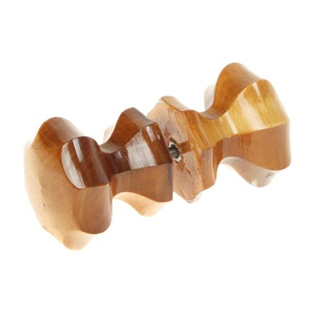 Ручка круглая, фигурная, лиственница, дерево