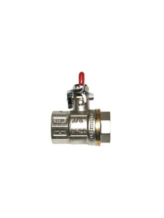 Кран для воды, 3/4", г-г, ручка-бабочка, РМС