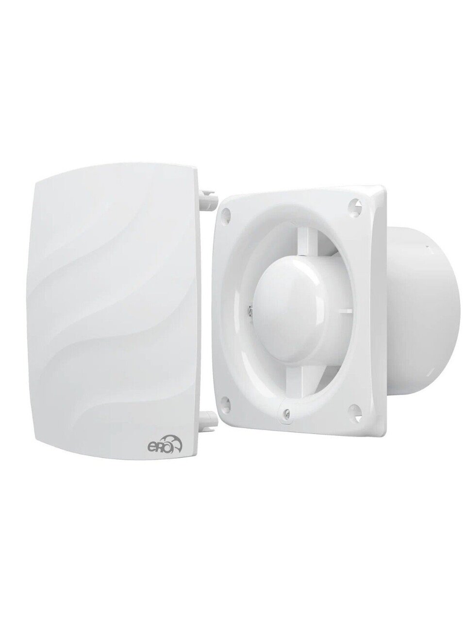 Вентилятор настенный, ERA, установочный диаметр 100 мм, 14 Вт, 95 м³/ч, белый, Wave, WAVE 100