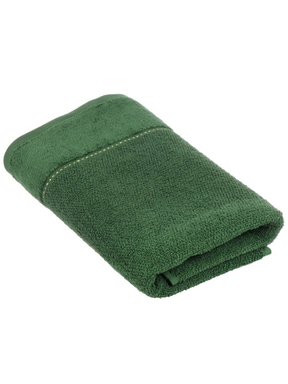 Полотенце банное 50х90 см, 100% хлопок, 470 г/м2, Амур, Silvano, зеленое, Узбекистан