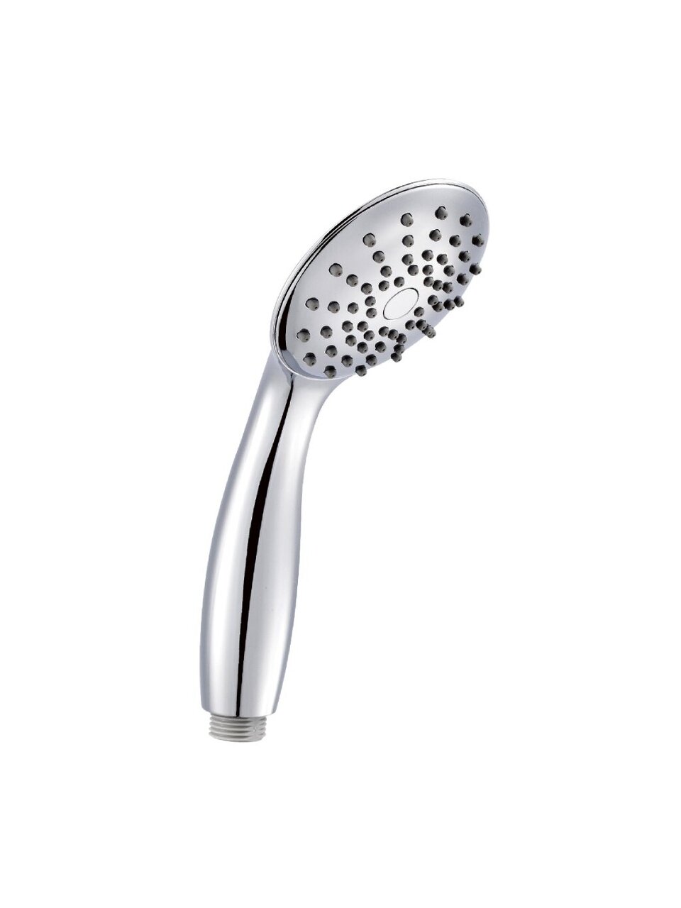 Лейка для душа, пластик, 8.8х22.1 см, 1 режим, хром, Lemark, LM8119C