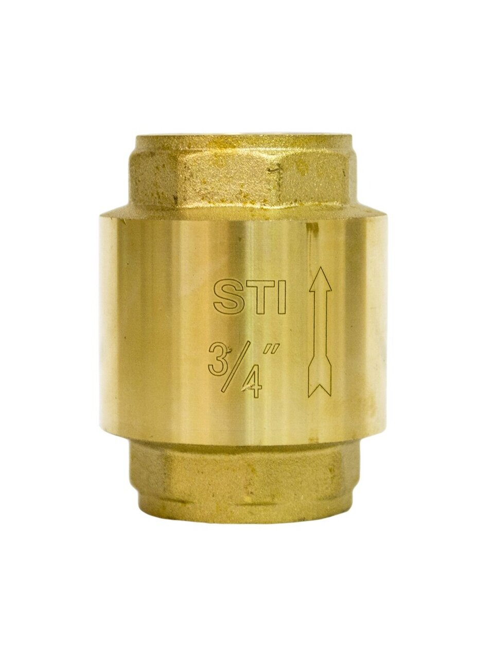 Клапан обратный 3/4", г-г, шток пвх, STI