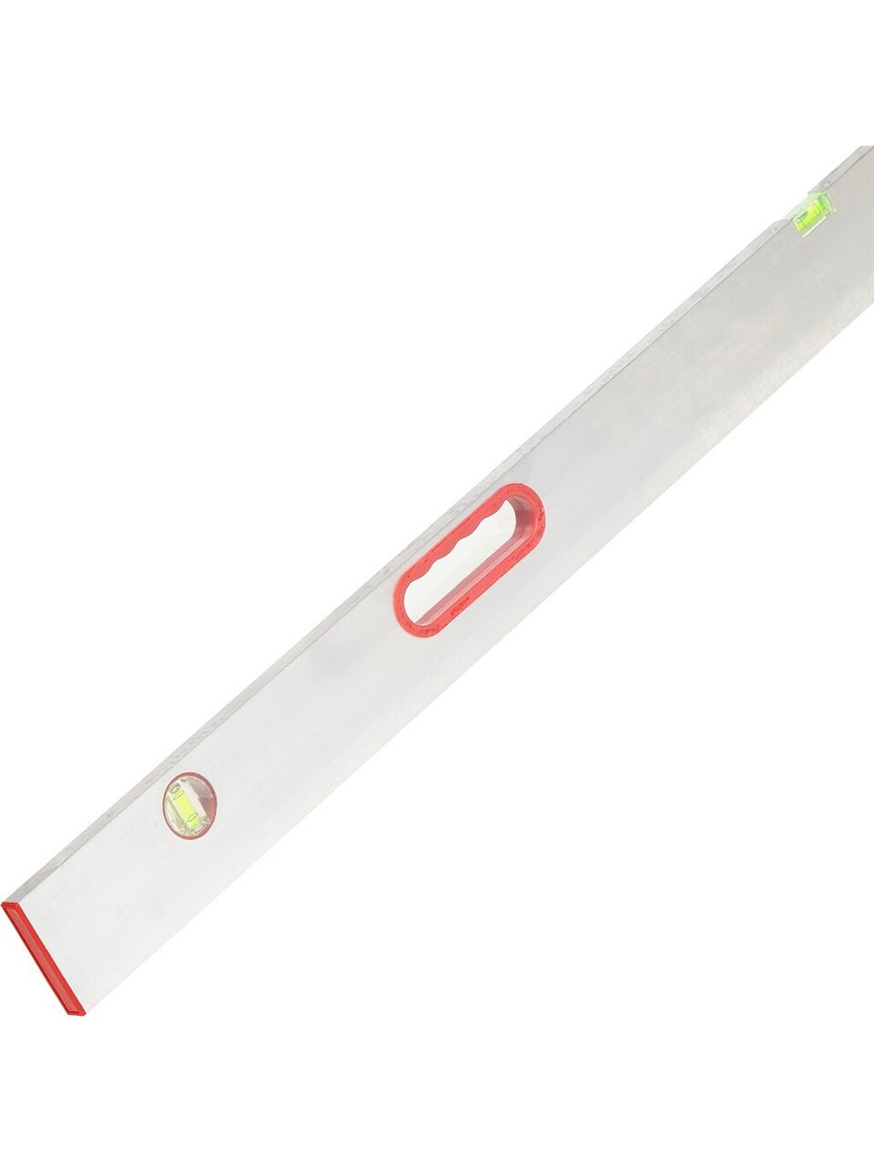 Правило строительное 2.5 м, 2 глазка, 2 ручки, алюминий, с уровнем, Bartex, 100205250/100206250