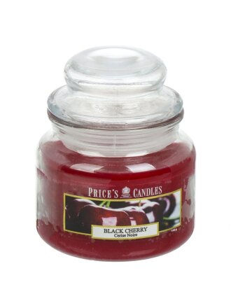 Свеча ароматизированная, 8.3х6.8 см, в банке, Prices's Candles, Черная вишня, 100 гр