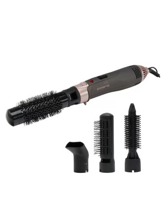 Фен-щетка Polaris, PHS 1204i, 1200 Вт, 4 насадки, 3 режима, меренго-розовый, 008784