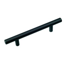 Ручка-рейлинг мебельная Trodos, 8926 D12х96-156, черный матовая, 303140 Ручка-рейлинг мебельная Trodos, 8926 D12х96-156, черный матовая, 303140