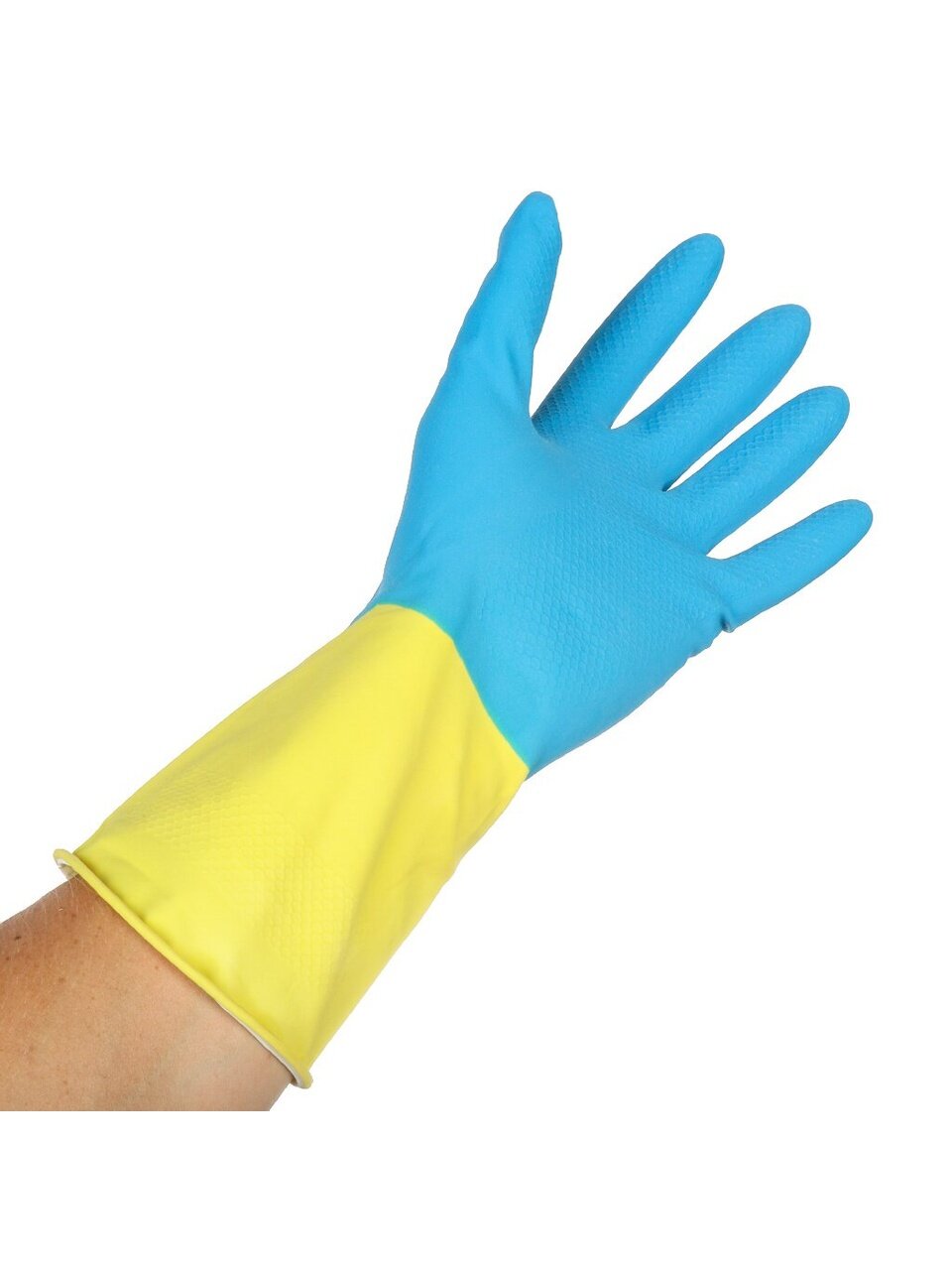 Перчатки латекс, опудренные, размер M, двуцветные, Filiora, 87647