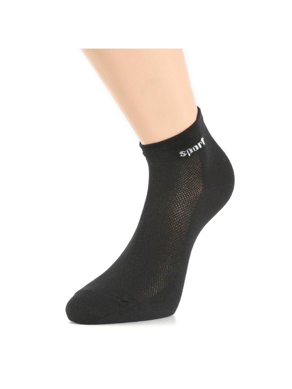 Носки для женщин, хлопок, Clever, Эйс, черные, р. 23, Д 104ш