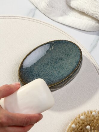 голубой перламутровый