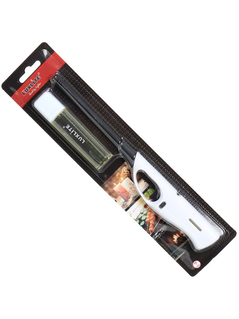 Зажигалка бытовая пьезо, Luxlite, XHG 300 + XHC 003 RUS5, в ассортименте, 00498