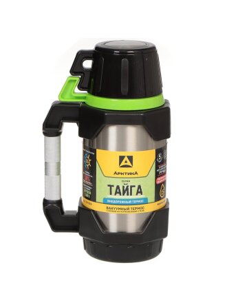 Термос нержавеющая сталь, 1.5 л, узкая горловина, Арктика, колба нержавеющая сталь, стальной, 110-1500