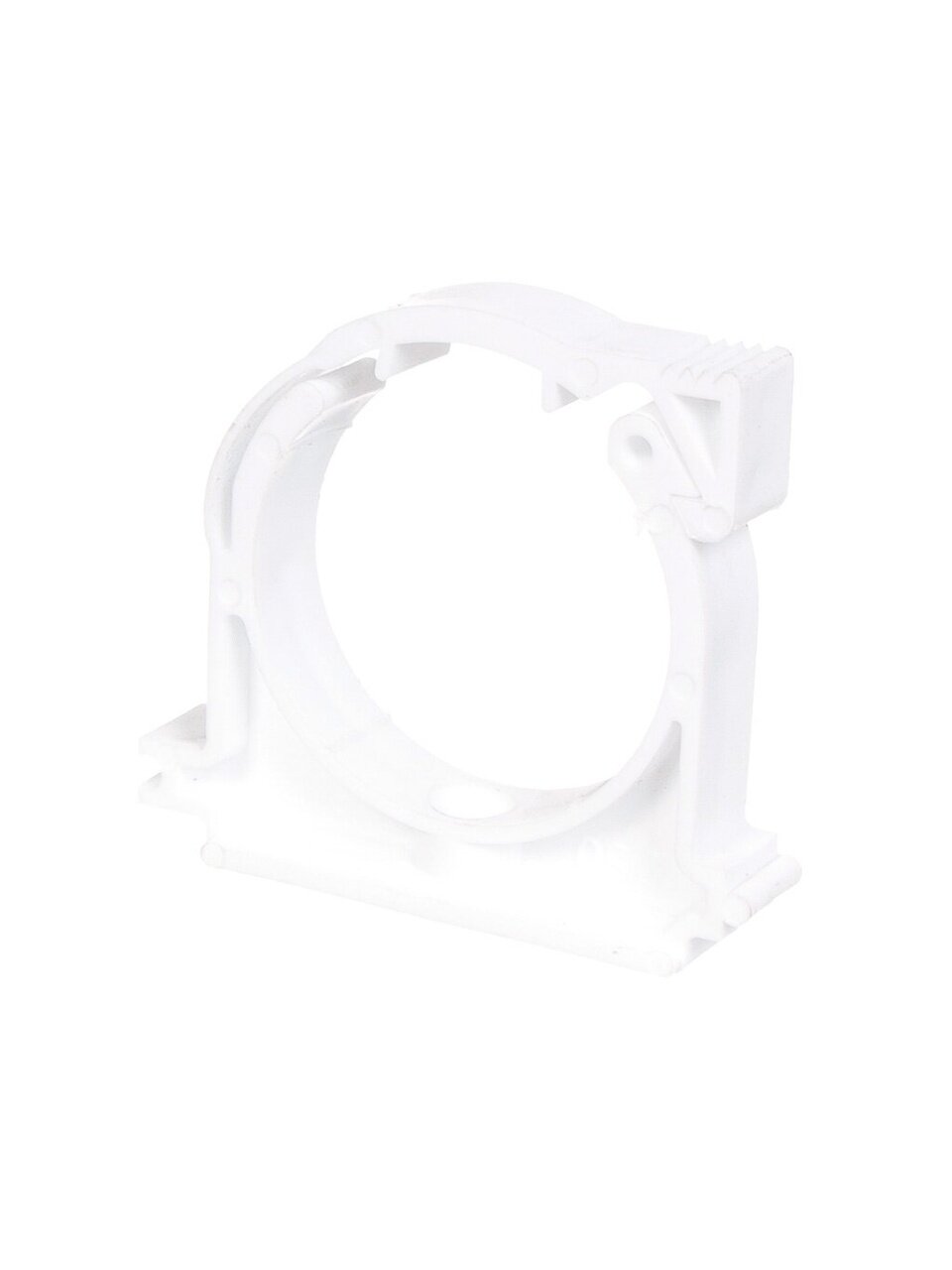 Хомут канализационный 50 мм, РосТурПласт, белый, 24575