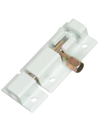 Шпингалет накладной, Apecs, 50 мм, DB-05-50-W, 00008271, белый