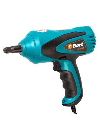 Гайковерт Bort, BSR-12Х, 0.12 кВт, 12 В, 380 Н-м, 3400 об/мин, автомобильный
