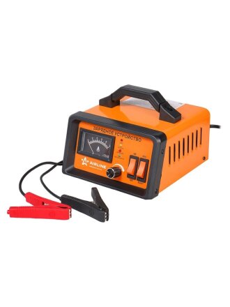 Автомобильное зарядное устройство Airline, для 12V АКБ, ручная регулировка, 5 А, оранжевое, ACH-5A-06