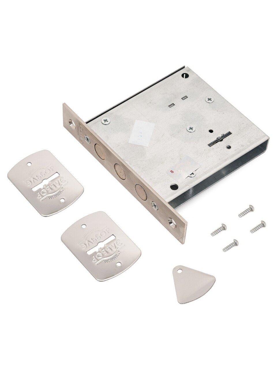 Замок врезной Эльбор, 1.04.02.5.5 Кремень, 5221, без ручки, сувальдный