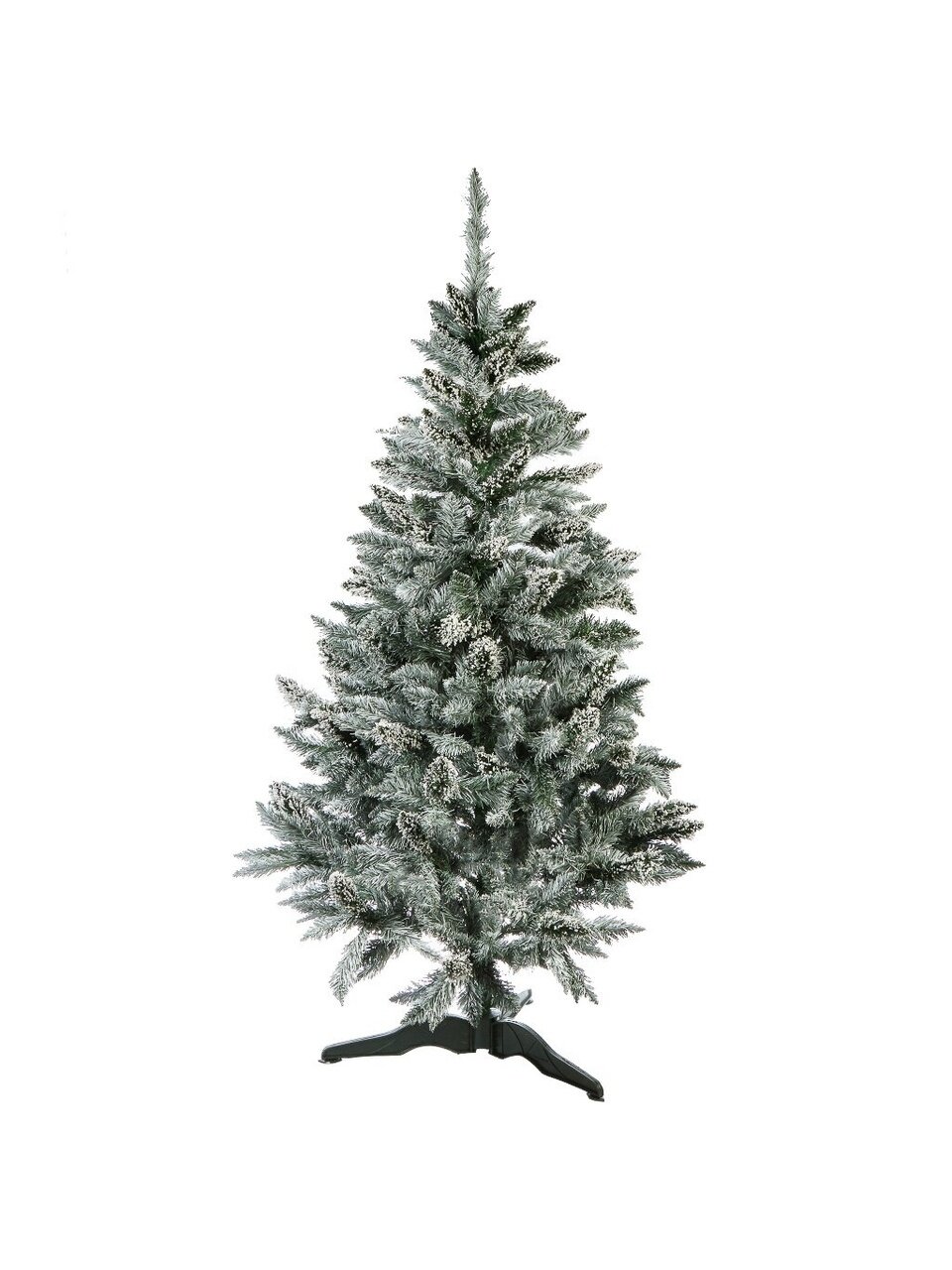 Елка новогодняя напольная, 150 см, Перламутровая, сосна, хвоя ПВХ пленка, S35 - 1.50