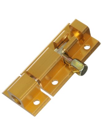Шпингалет накладной, Apecs, 50 мм, DB-05-50-G, 00008272, золото