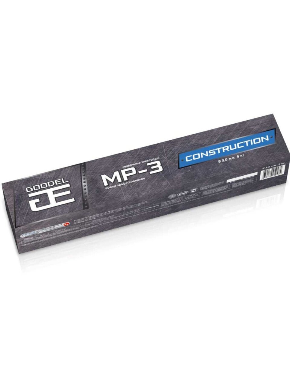 Электроды Goodel, МР-3 (Э 46) Construction, 3х350 мм, 5 кг
