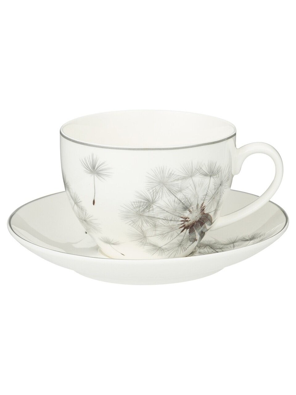 Чайная пара фарфор, 2 предмета, на 1 персону, 300 мл, Lefard, Dandelion, 87-223