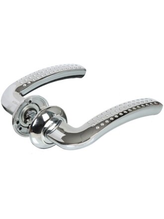 Ручка дверная Apecs, Megapolis Seoul H-0826-A-CR, 22697, хром, алюминий