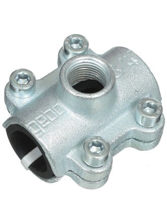 Седелка-врезка 3/4"х1/2", чугун, внутренняя резьба, Gebo