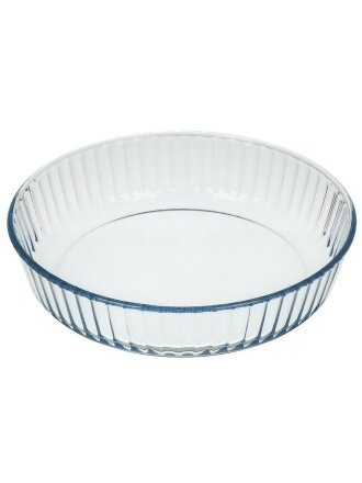 Форма для запекания стекло, 26 см, 2.1 л, круглая, с волнистым краем, Pyrex, Bake & Enjoy, 818B000/5046