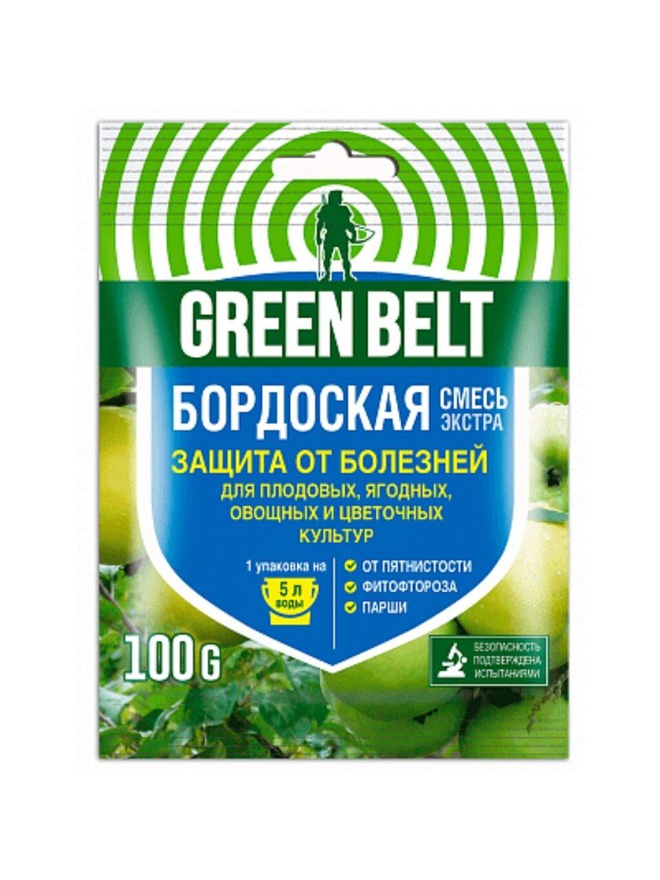 Фунгицид Бордоская смесь экстра, защита от болезней, 100 г, порошок, Green Belt