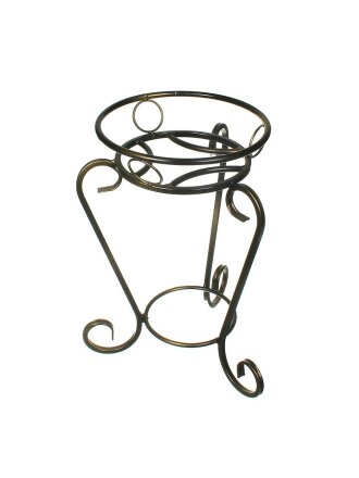 Цветник Соло круг 2, напольный, металл, 44 см