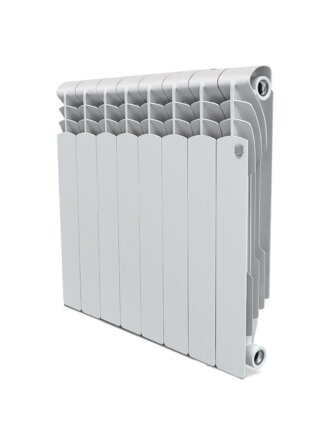 Радиатор биметалл, 500х80 мм, Royal Thermo, Revolution 2.0, 8 секций