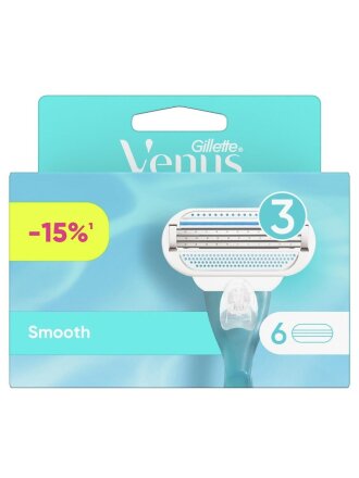 Сменные кассеты для бритв Venus, для женщин, 6 шт