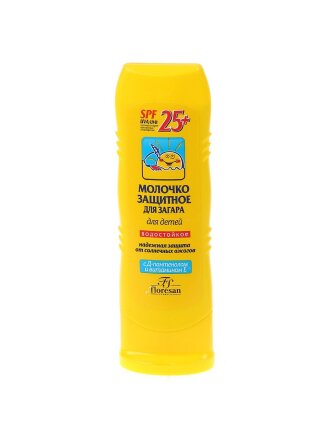Молочко для загара, детское, Floresan, Защитное, SPF 25, 125 мл, 111-ФЛ