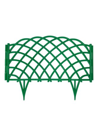 Забор декоративный пластмасса, Диорит, Диадема, 32х270 см, светло-зеленый, 46684
