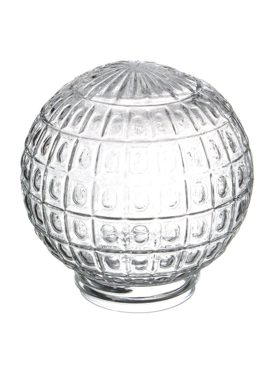 Плафон-рассеиватель шар, стекло, прозрачный, TDM Electric, Ежик, SQ0321-0011