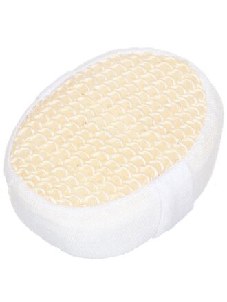 Мочалка банная овальная, 14.5 х 11.4 см, Y3-549