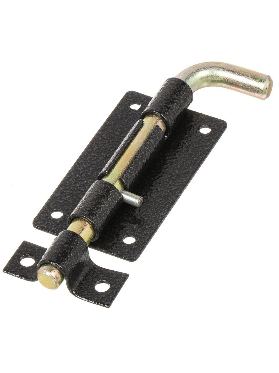 Задвижка дверная задвижка, ригель круглый, Секрет-Киров, 120 мм, ЗД-10, 2 850, антик серебро