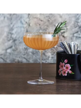 Бокал для шампанского, 300 мл, хрустальное стекло, 6 шт, Luigi Bormioli, Speakeasies Swing, 13190/01