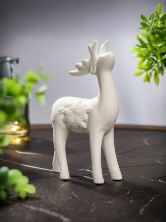 Фигурка декоративная керамика, Олень, 9х4.5х15 см, диз.3, Y4-5193