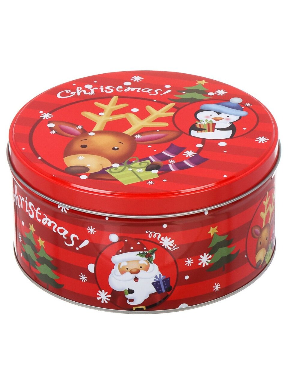 Коробка подарочная жесть, 16.5х16.5х7.5 см, Y4-7541