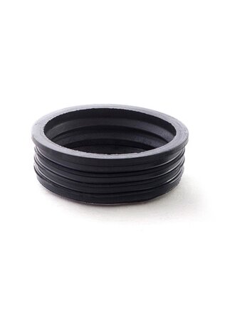 Манжета 123х110 мм, резина, черная, РосТурПласт, 11071
