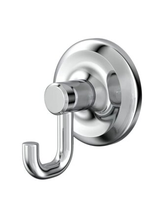 Крючок настенный, 5.6х5.3х6.7 см, нержавеющая сталь, хром, Fora, Drop, FOR-DP028