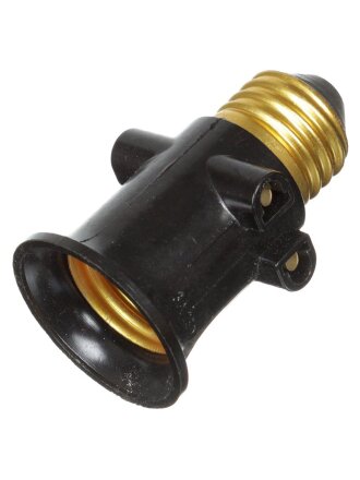 Патрон-розетка E27, TDM Electric, карболит, черный, SQ0335-0022