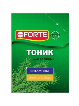 Удобрение Тоник, для хвойных, 15 г, Bona Forte