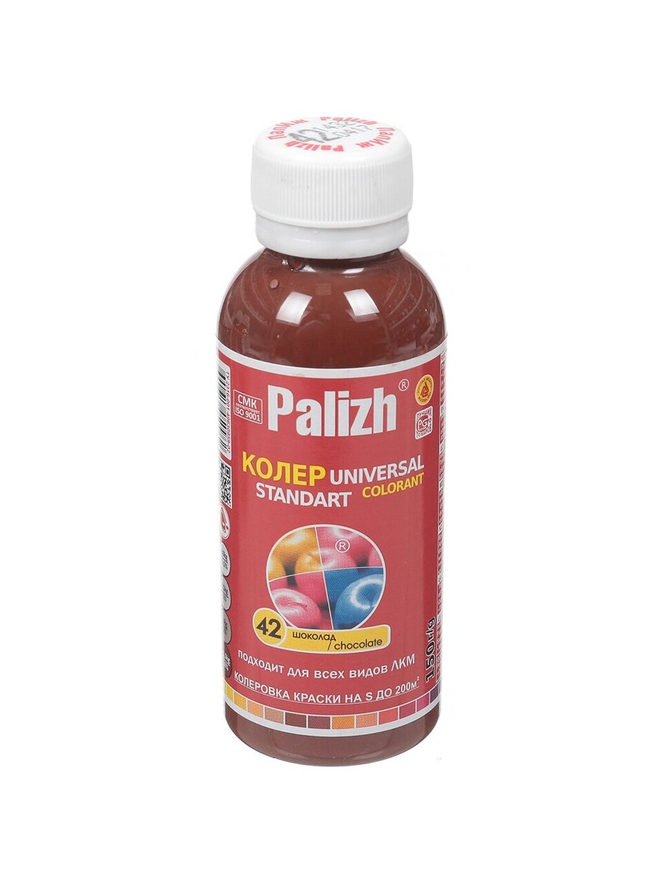 Колер паста, Palizh, №42, шоколад, 100 мл