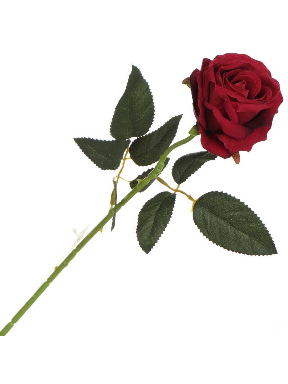 Цветок искусственный декоративный Роза, 50 см, в ассортименте, Y3-1538