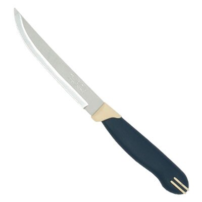 Нож кухонный Tramontina, Multicolor, универсальный, сталь, 12.5 см, рукоятка пластик, 23527/215-TR