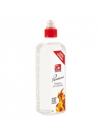 Жидкость для розжига 1 л, парафин, Grifon, Premium, 650-035