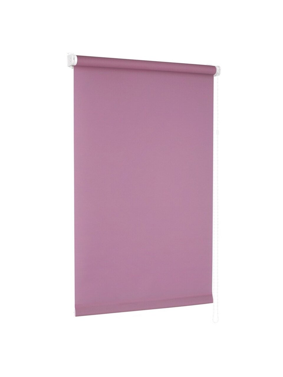 Рулонная штора Сантайм, 160х62 см, ширина крепления 66 см, лиловая, Delfa, СРШ-01МЭ-155