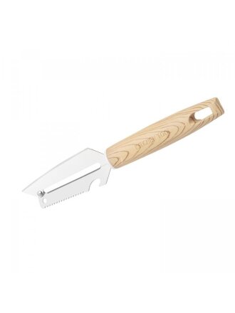 Нож Катунь, Kitchentool, для шинковки капусты, нержавеющая сталь, 10 см, рукоятка пластик, навеска, AST-002-TF29