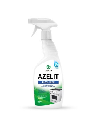 Чистящее средство для кухни, Grass, Azelit, спрей, 600 г, от жира, нагара, копоти